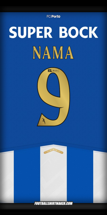 Jersey FC Porto 2025/2026 -  nama - 9