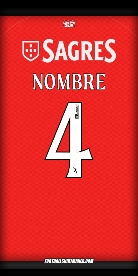Jersey SL Benfica 2025/2026 -  nombre - 4