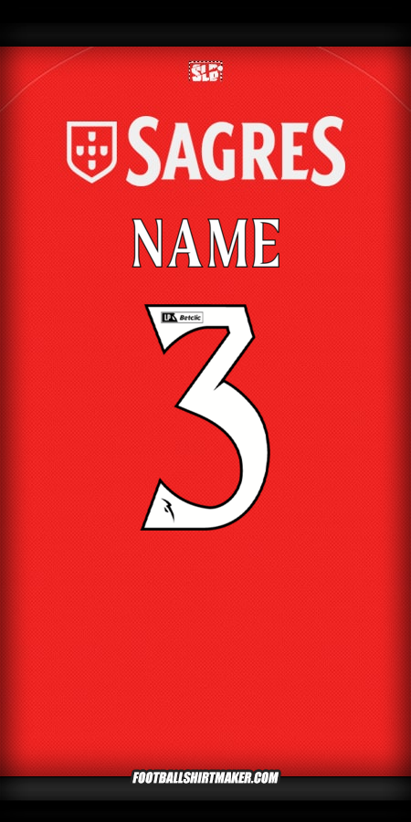 Shirt SL Benfica 2025/2026 -  name - 3