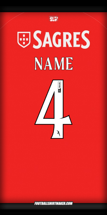 Shirt SL Benfica 2025/2026 -  name - 4