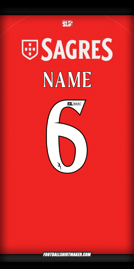 Trikot SL Benfica 2025/2026 -  name - 6