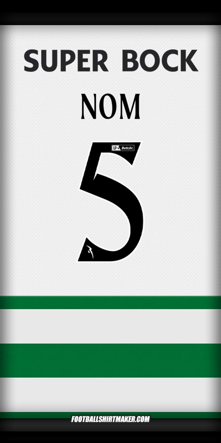 Maillot Sporting Clube 2025/2026 -  nom - 5