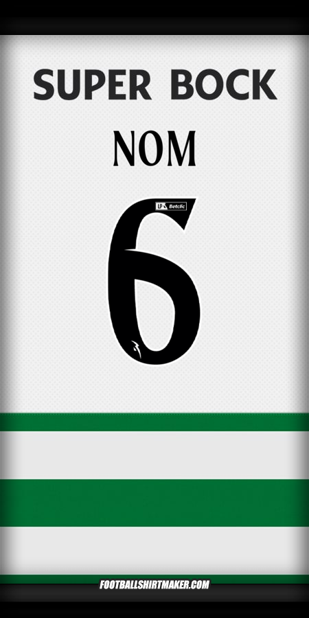 Maillot Sporting Clube 2025/2026 -  nom - 6