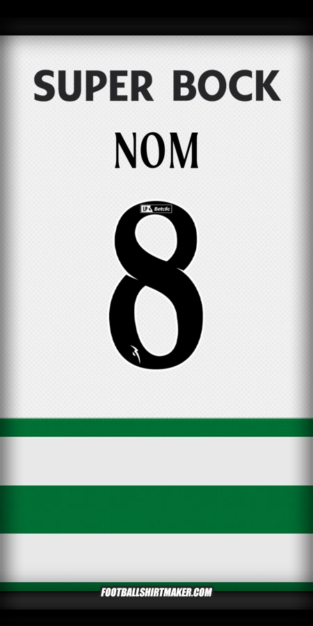 Maillot Sporting Clube 2025/2026 -  nom - 8