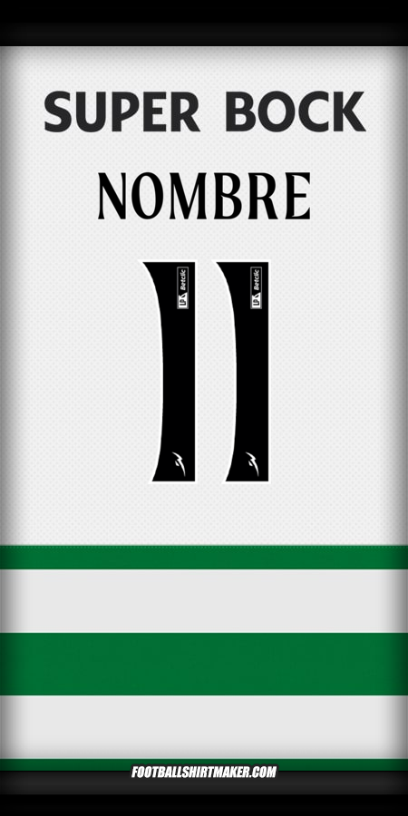 Camiseta Sporting Clube 2025/2026 -  nombre - 11