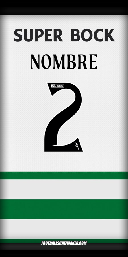 Jersey Sporting Clube 2025/2026 -  nombre - 2
