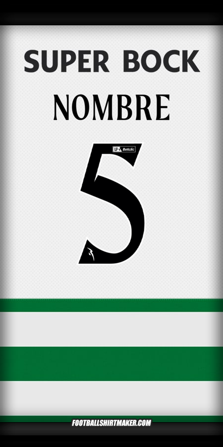 Jersey Sporting Clube 2025/2026 -  nombre - 5