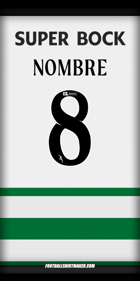 Jersey Sporting Clube 2025/2026 -  nombre - 8