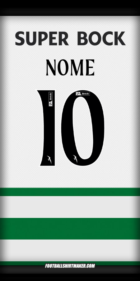 Camisa Sporting Clube 2025/2026 -  nome - 10