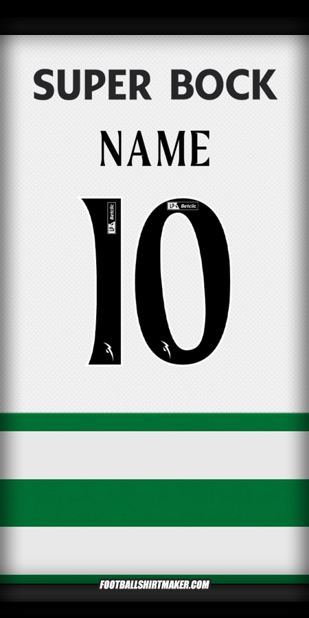 Shirt Sporting Clube 2025/2026 -  name - 10