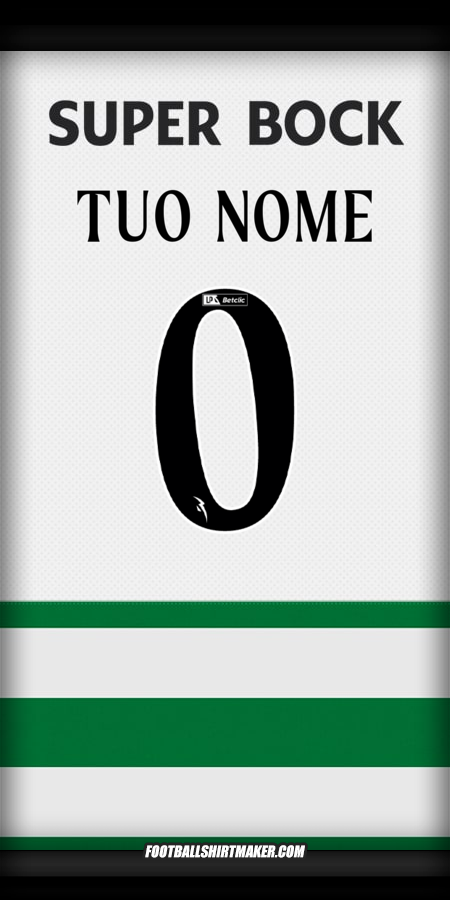 Maglia Sporting Clube 2025/2026 -  tuo nome - 0
