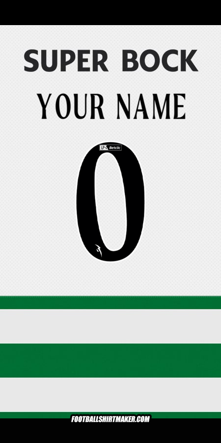 Jersey Sporting Clube 2025/2026 -  your name - 0