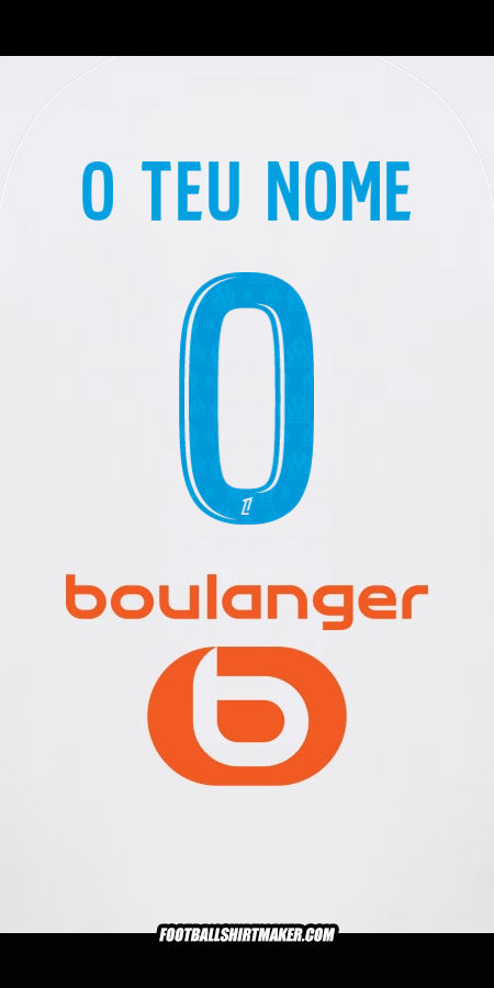 Camisola Olympique de Marseille 2025/2026 -  o teu nome - 0