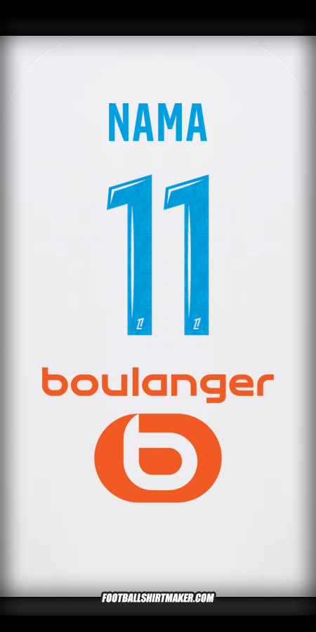 Jersey Olympique de Marseille 2025/2026 -  nama - 11
