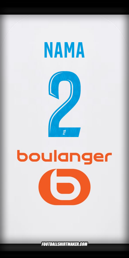 Jersey Olympique de Marseille 2025/2026 -  nama - 2