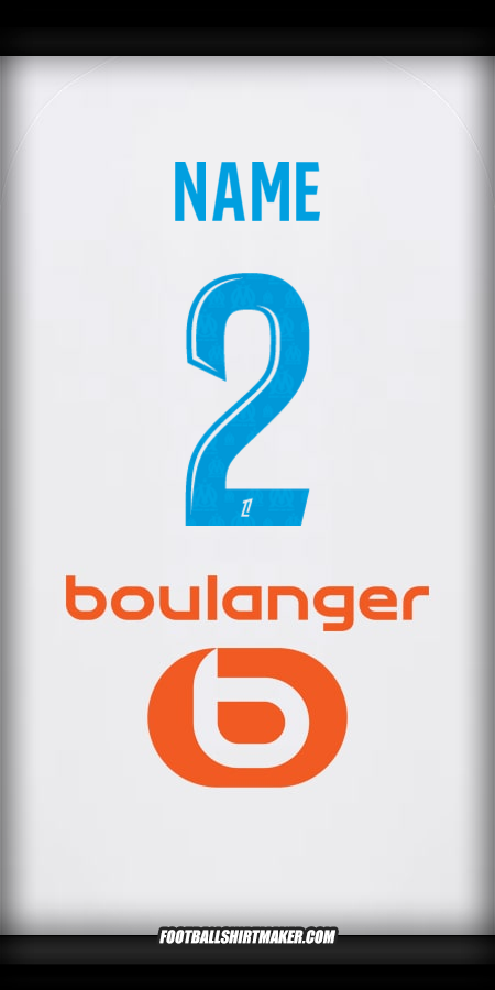 Trikot Olympique de Marseille 2025/2026 -  name - 2