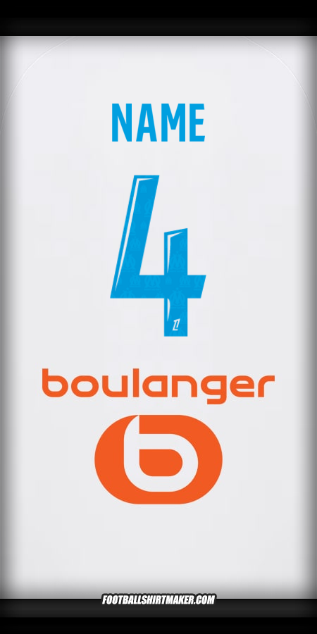 Trikot Olympique de Marseille 2025/2026 -  name - 4
