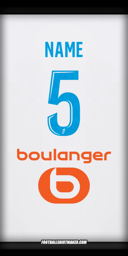 Trikot Olympique de Marseille 2025/2026 -  name - 5