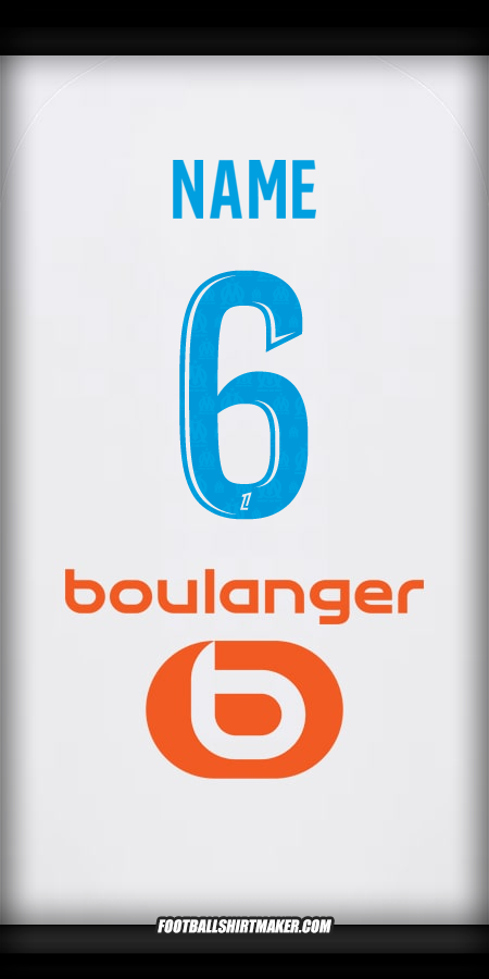 Trikot Olympique de Marseille 2025/2026 -  name - 6
