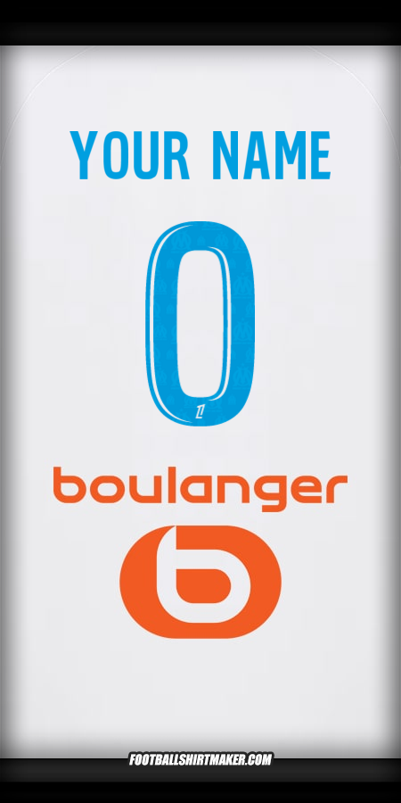 Jersey Olympique de Marseille 2025/2026 -  your name - 0
