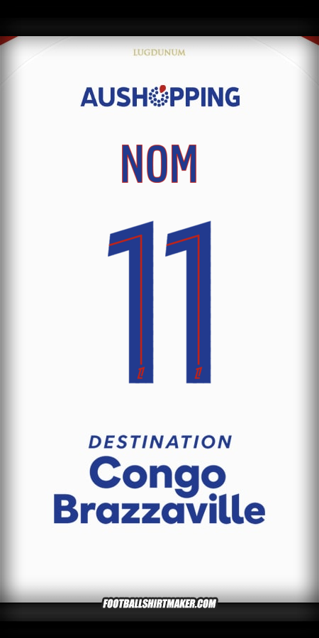 Maillot Olympique Lyon 2025/2026 -  nom - 11