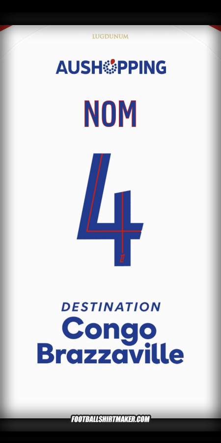 Maillot Olympique Lyon 2025/2026 -  nom - 4