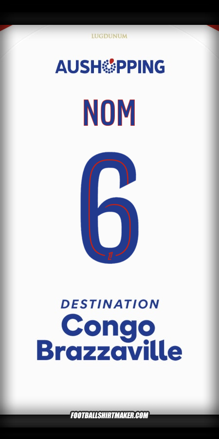 Maillot Olympique Lyon 2025/2026 -  nom - 6
