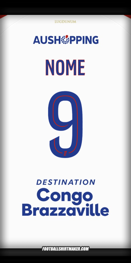 Maglia Olympique Lyon 2025/2026 -  nome - 9