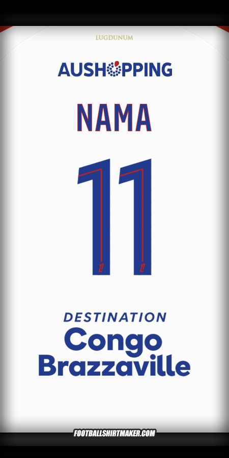 Jersey Olympique Lyon 2025/2026 -  nama - 11