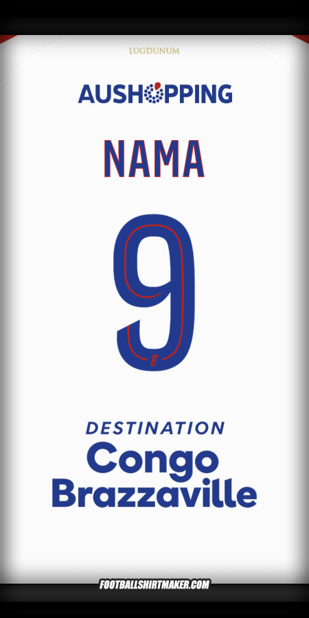 Jersey Olympique Lyon 2025/2026 -  nama - 9