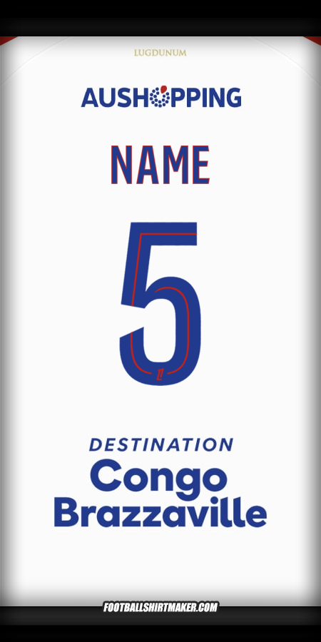 Shirt Olympique Lyon 2025/2026 -  name - 5