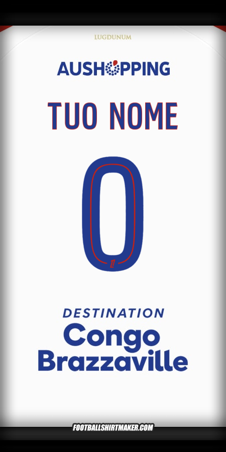 Maglia Olympique Lyon 2025/2026 -  tuo nome - 0