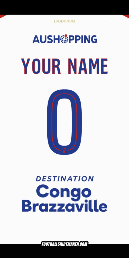 Shirt Olympique Lyon 2025/2026 -  your name - 0