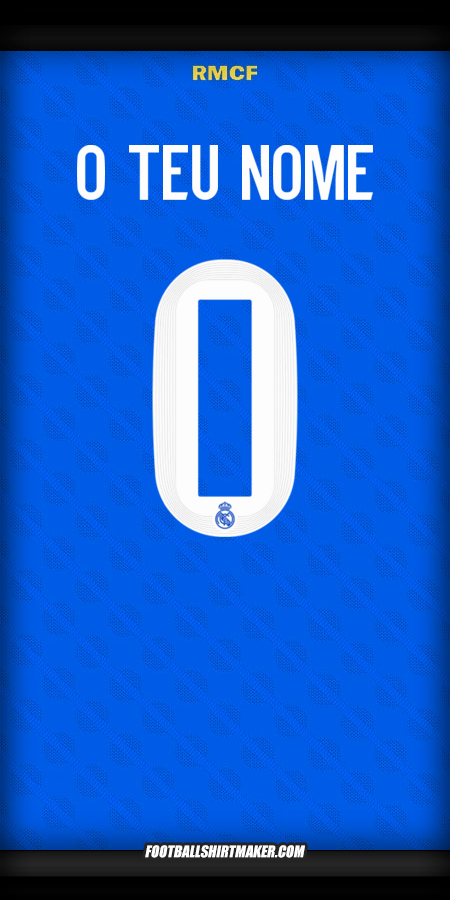 Camisola Real Madrid CF Cup 2025/2026 III -  o teu nome - 0