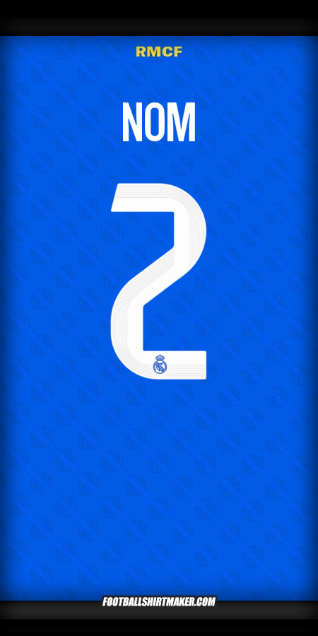 Maillot Real Madrid CF Cup 2025/2026 Troisième -  nom - 2