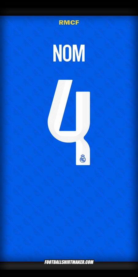Maillot Real Madrid CF Cup 2025/2026 Troisième -  nom - 4