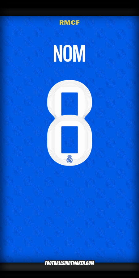 Maillot Real Madrid CF Cup 2025/2026 Troisième -  nom - 8