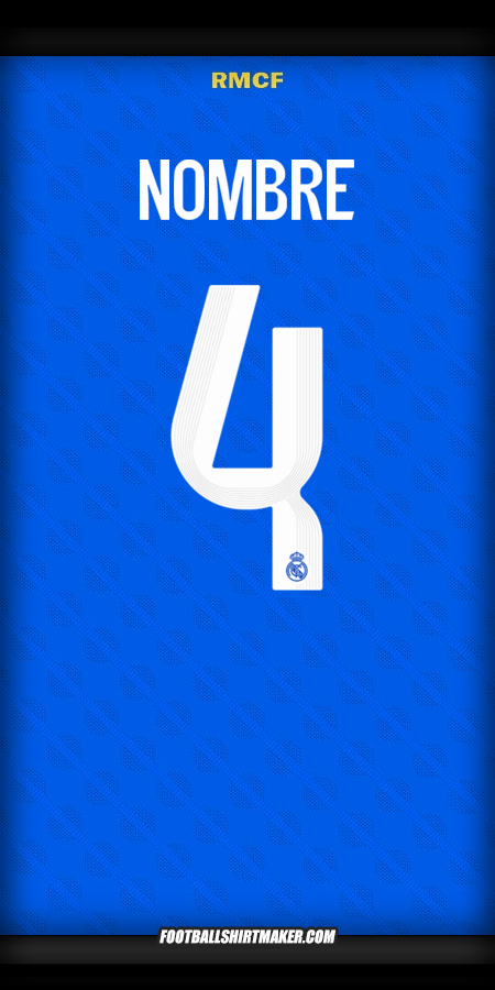 Camiseta Real Madrid CF Cup 2025/2026 Tercera -  nombre - 4