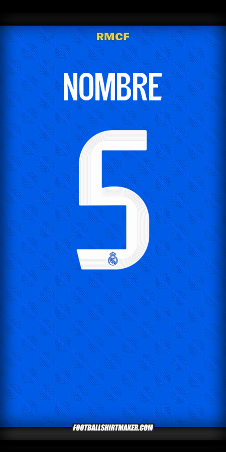 Camiseta Real Madrid CF Cup 2025/2026 Tercera -  nombre - 5