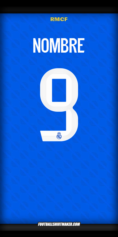 Camiseta Real Madrid CF Cup 2025/2026 Tercera -  nombre - 9