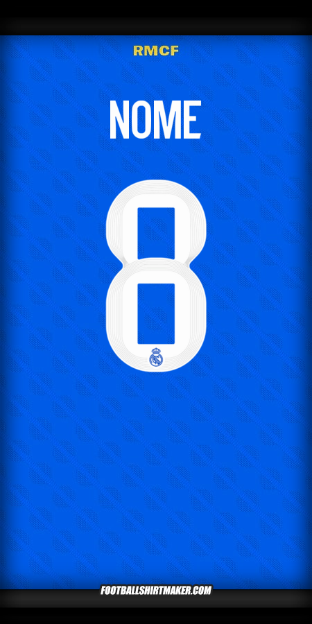 Maglia Real Madrid CF Cup 2025/2026 Terza -  nome - 8
