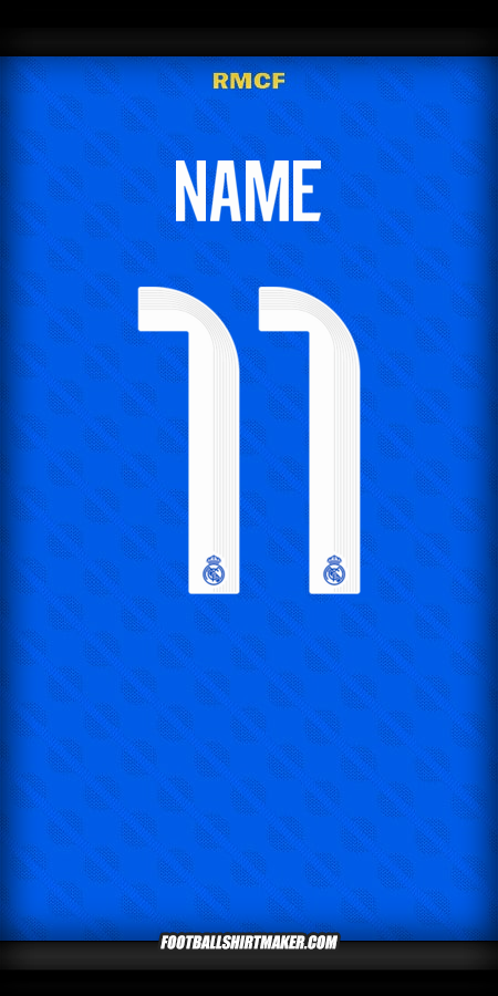 Shirt Real Madrid CF Cup 2025/2026 Third -  name - 11