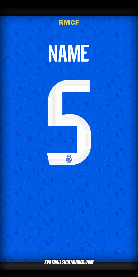 Shirt Real Madrid CF Cup 2025/2026 Third -  name - 5