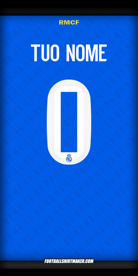 Maglia Real Madrid CF 2025/2026 Cup III -  tuo nome - 0