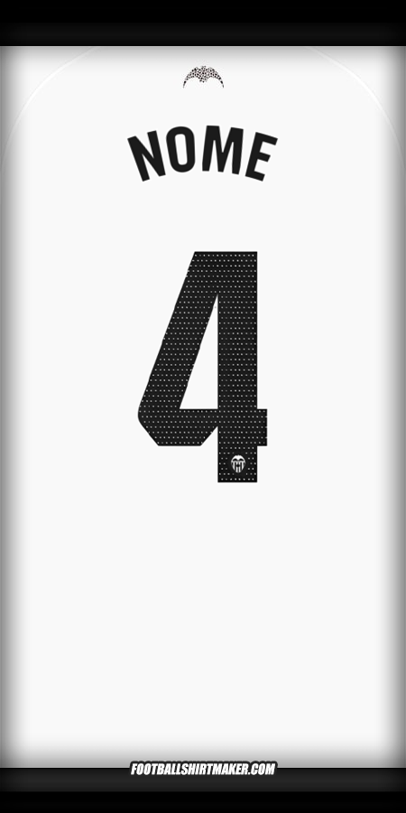 Maglia Valencia CF 2025/2026 -  nome - 4