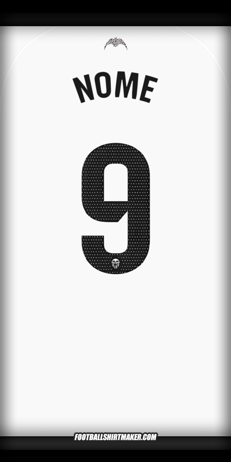 Maglia Valencia CF 2025/2026 -  nome - 9