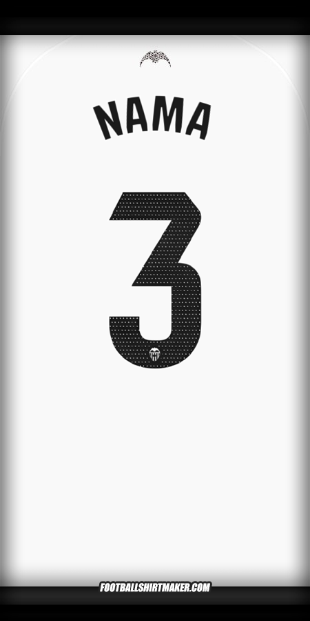 Jersey Valencia CF 2025/2026 -  nama - 3