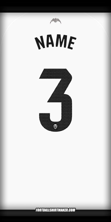 Trikot Valencia CF 2025/2026 -  name - 3