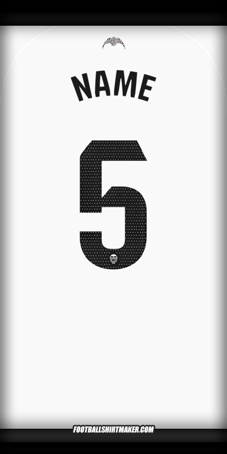 Shirt Valencia CF 2025/2026 -  name - 5