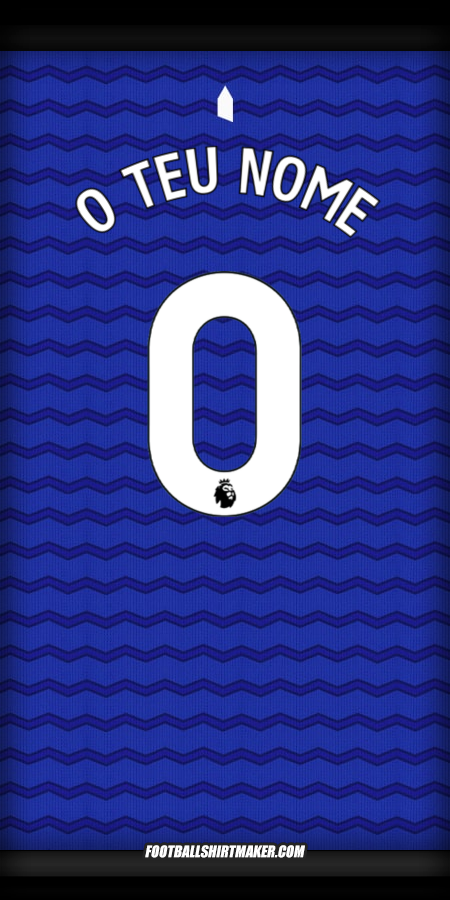 Camisola Everton FC 2025/2026 -  o teu nome - 0